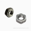 Carbon steel galvanized hexagonal welding nut